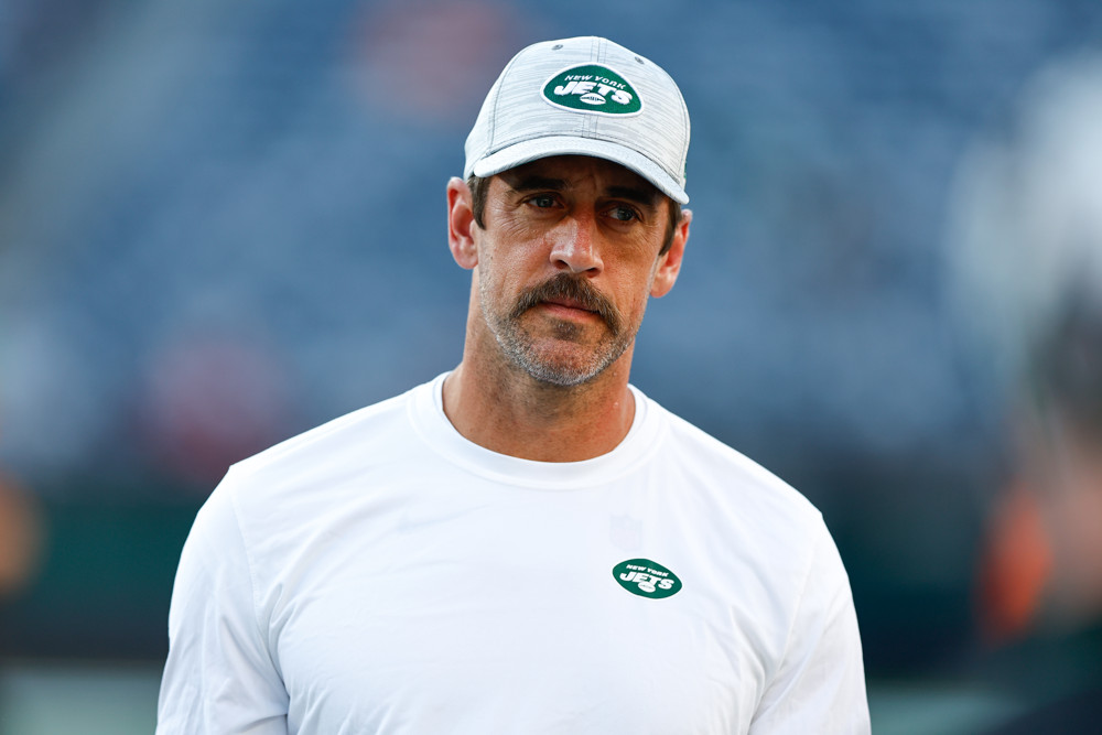 Jets QB Aaron Rodgers