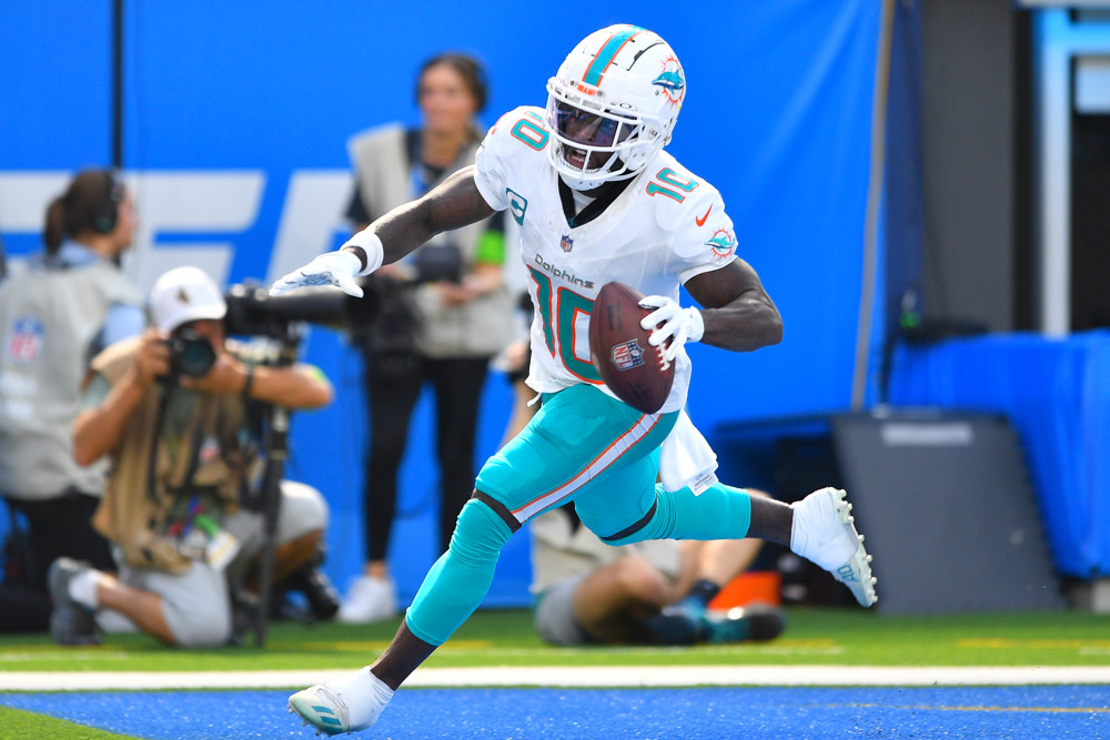 Dolphins WR Tyreek Hill